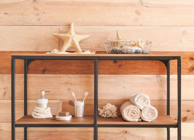 Salle de bain ambiance bord de mer